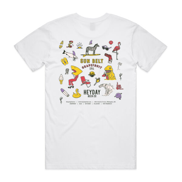 Sun Belt Grapefruit IPA Tee - Mens Staple T shirt Thumbnail