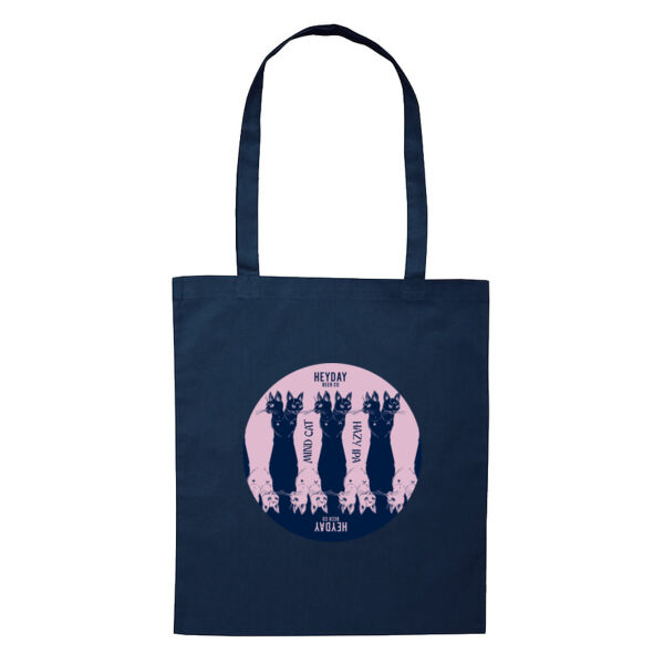 Mind Cat Tap Badge - Tote Bag Thumbnail